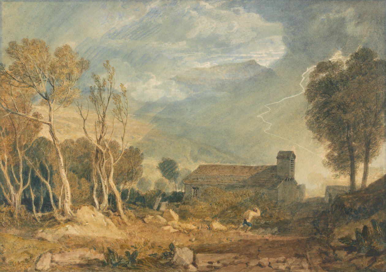 Ingleborough od strony Chapel-Le-Dale autorstwa Joseph Mallord William Turner