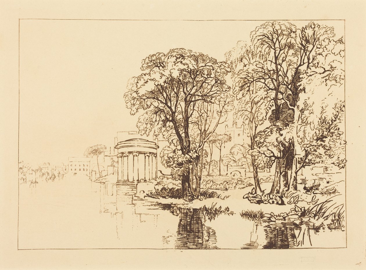 Isleworth autorstwa Joseph Mallord William Turner