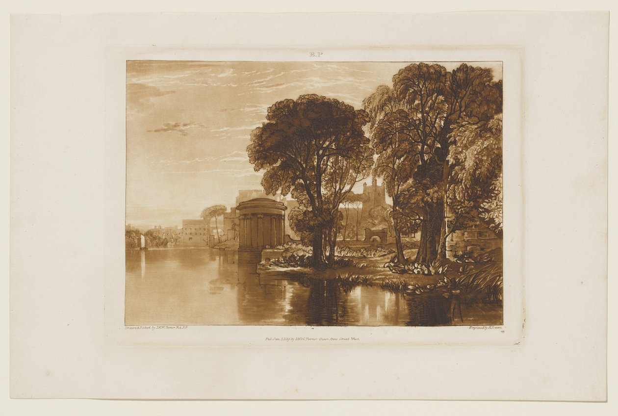 Isleworth autorstwa Joseph Mallord William Turner