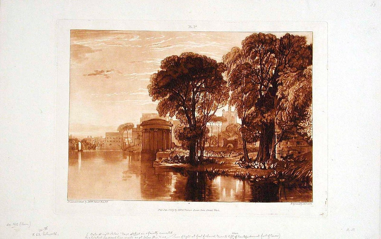 Isleworth autorstwa Joseph Mallord William Turner