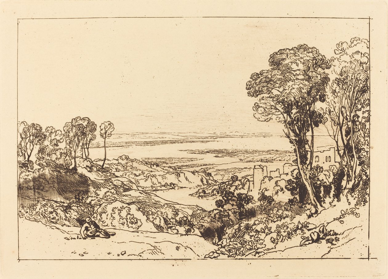 Skrzyżowanie Severn i Wye autorstwa Joseph Mallord William Turner