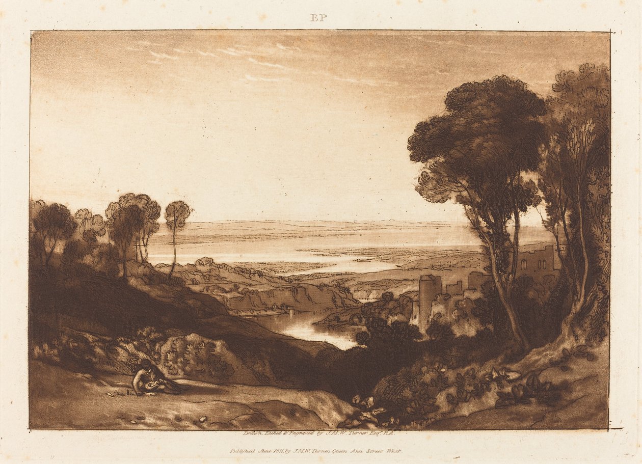 Skrzyżowanie Severn i Wye autorstwa Joseph Mallord William Turner