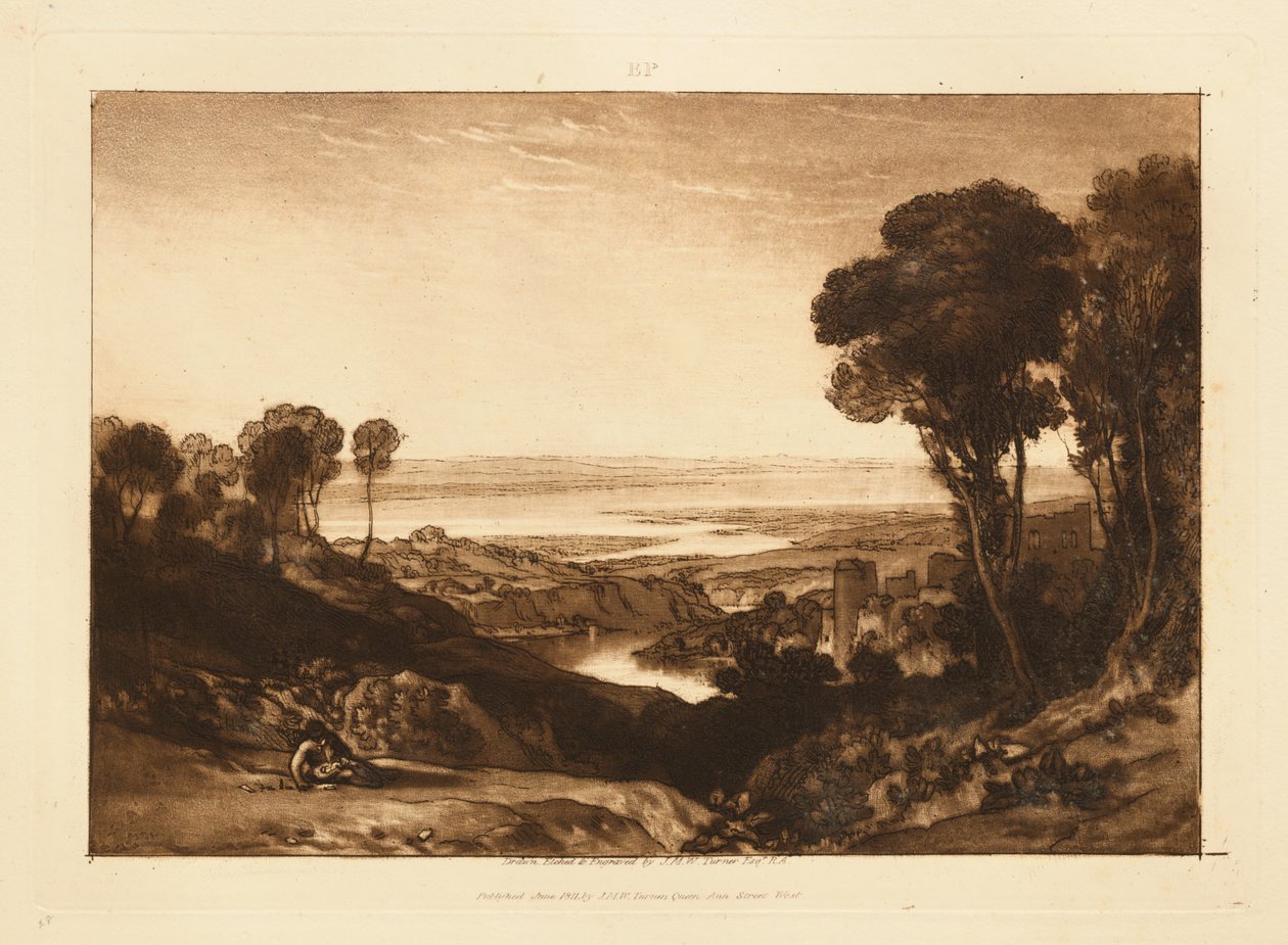 Ujście Severn i Wye autorstwa Joseph Mallord William Turner
