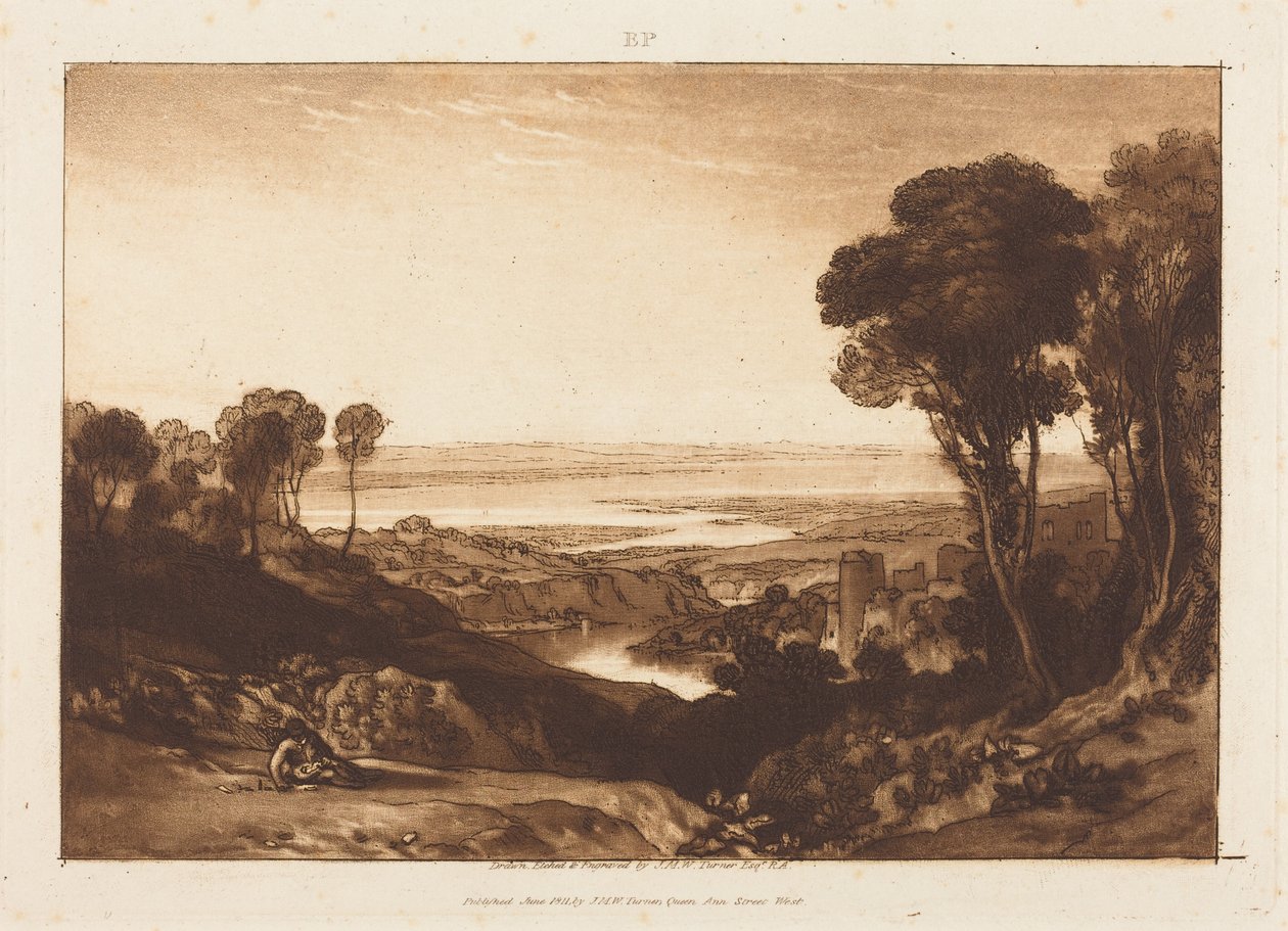 Ujście Severn i Wye autorstwa Joseph Mallord William Turner