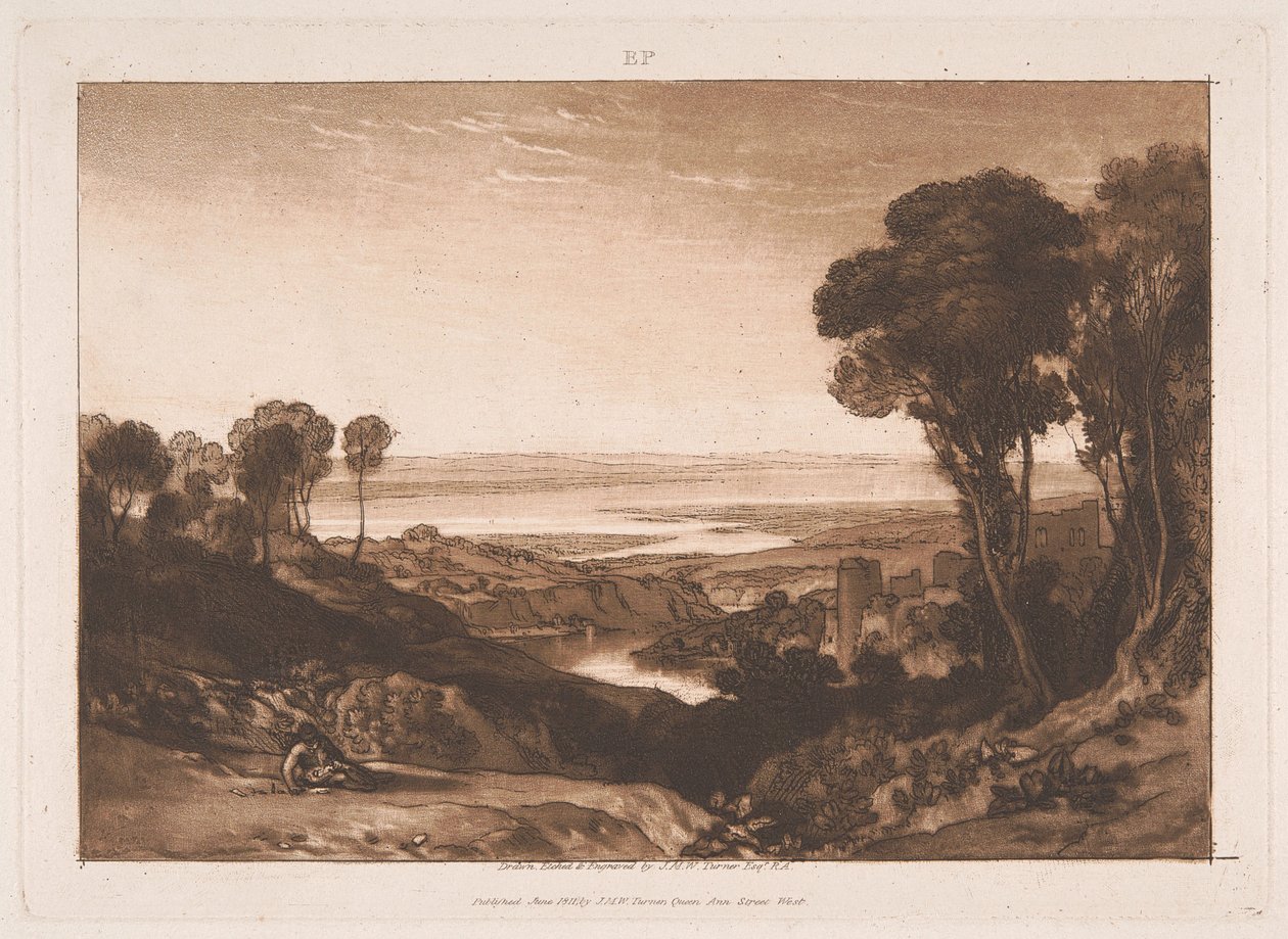 Ujście Severn do Wye autorstwa Joseph Mallord William Turner