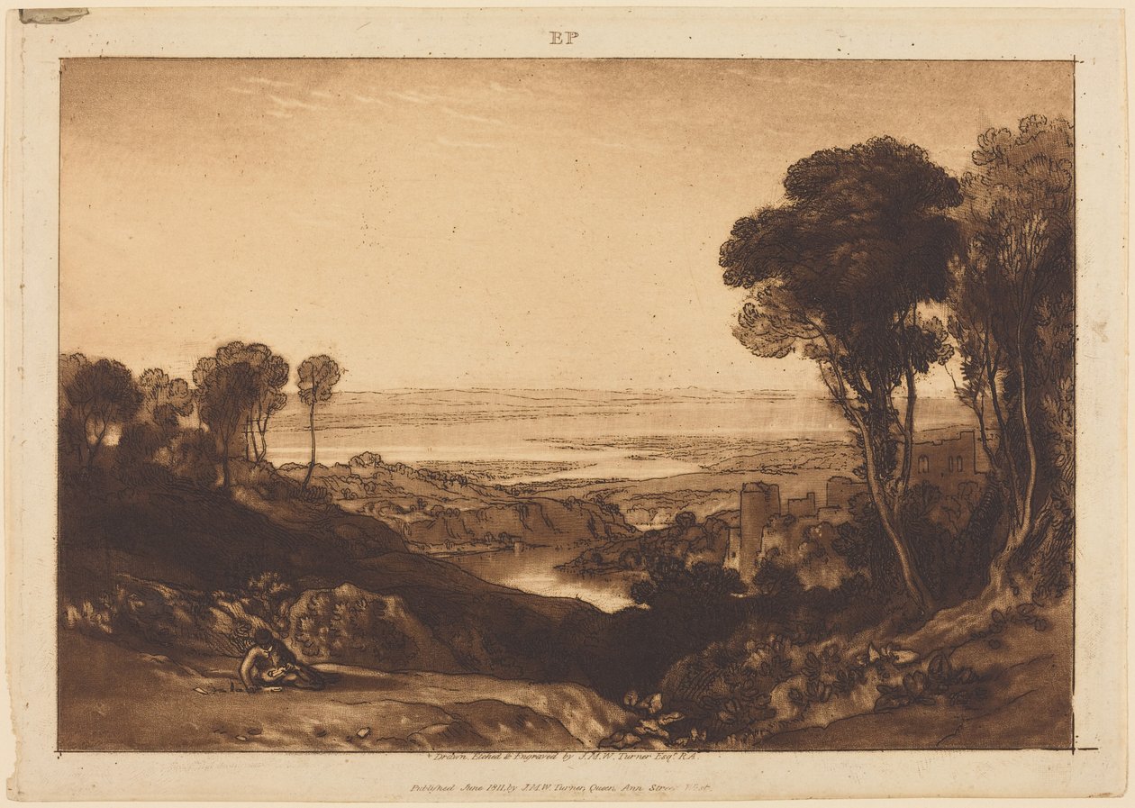 Ujście Severn i Wye autorstwa Joseph Mallord William Turner