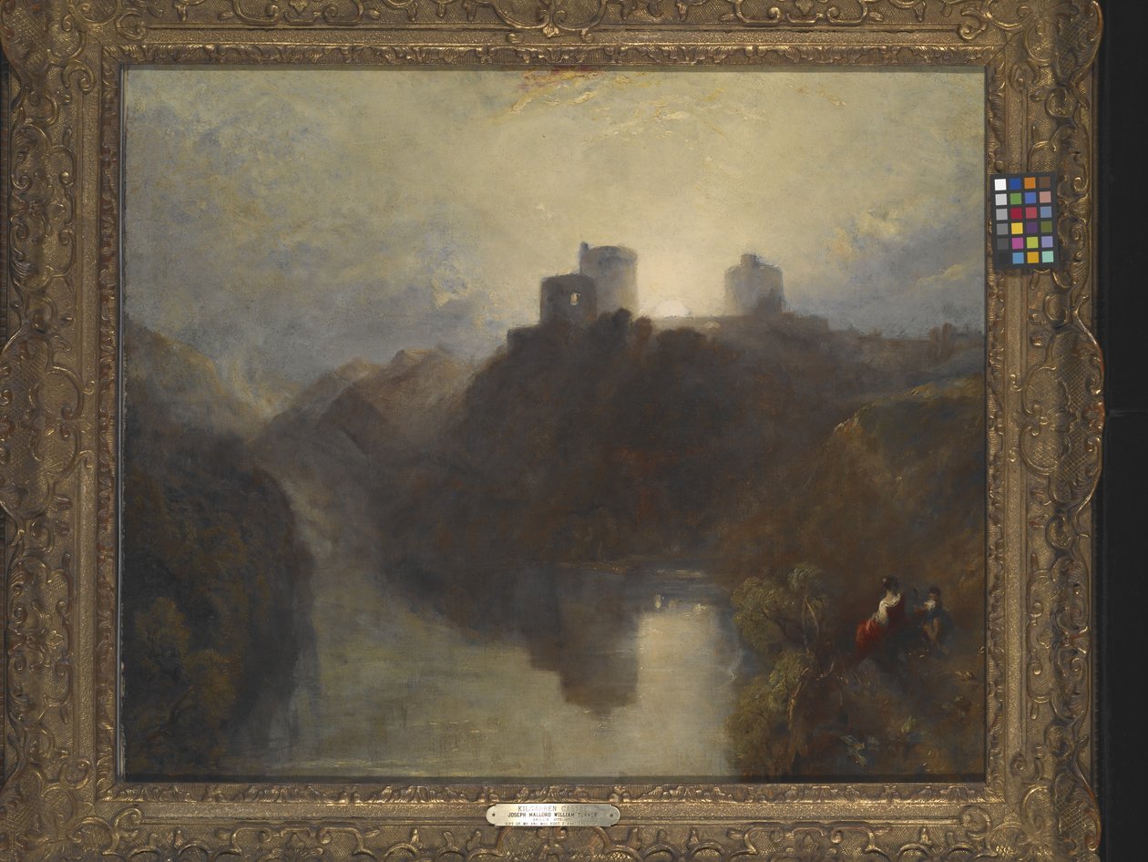 Zamek Kilgarren (olej na płótnie) autorstwa Joseph Mallord William Turner