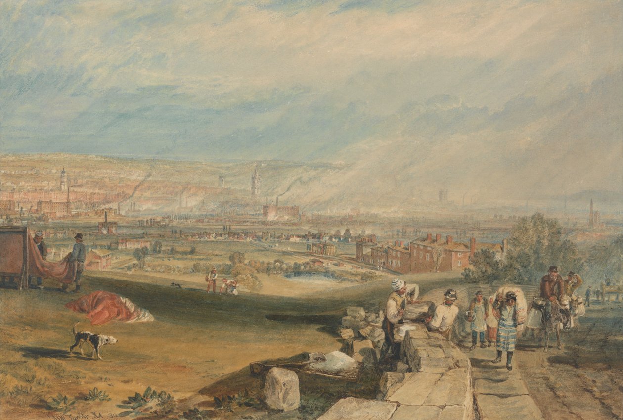 Leeds autorstwa Joseph Mallord William Turner