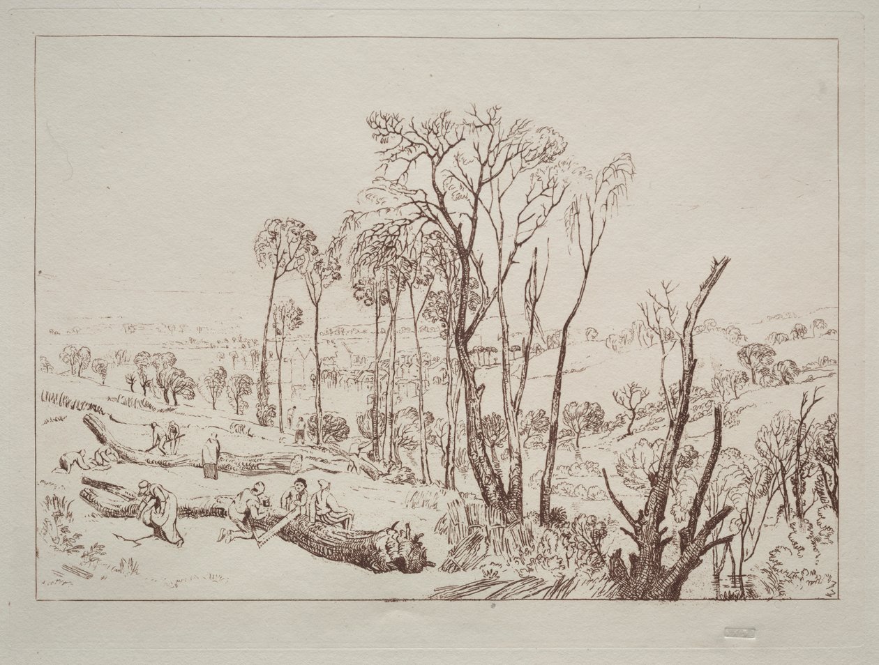 Księga studiów: Crowhurst, Sussex autorstwa Joseph Mallord William Turner