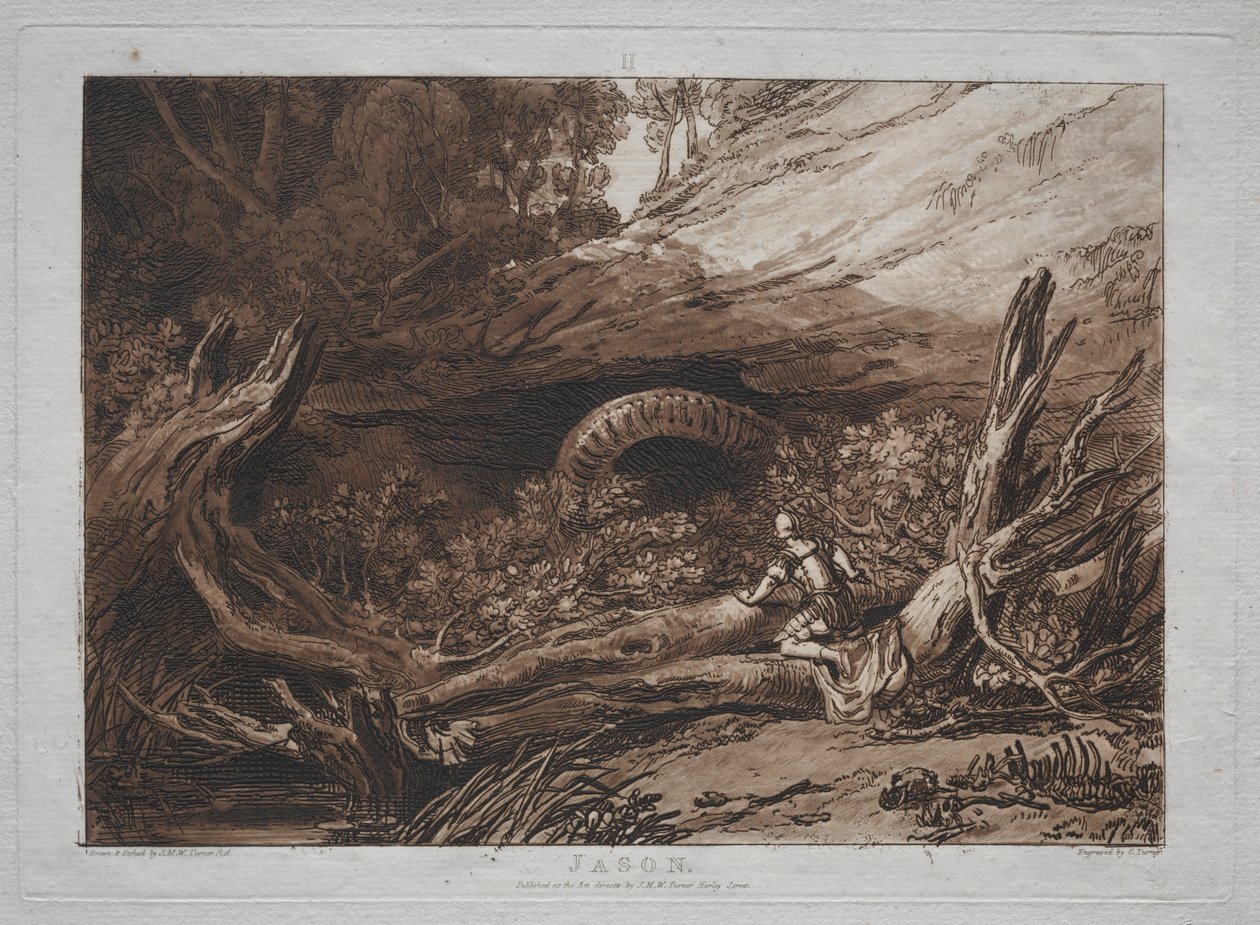 Księga studiów: Jason autorstwa Joseph Mallord William Turner