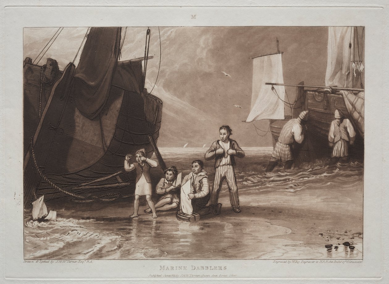 Książka do nauki: Morscy amatorzy autorstwa Joseph Mallord William Turner