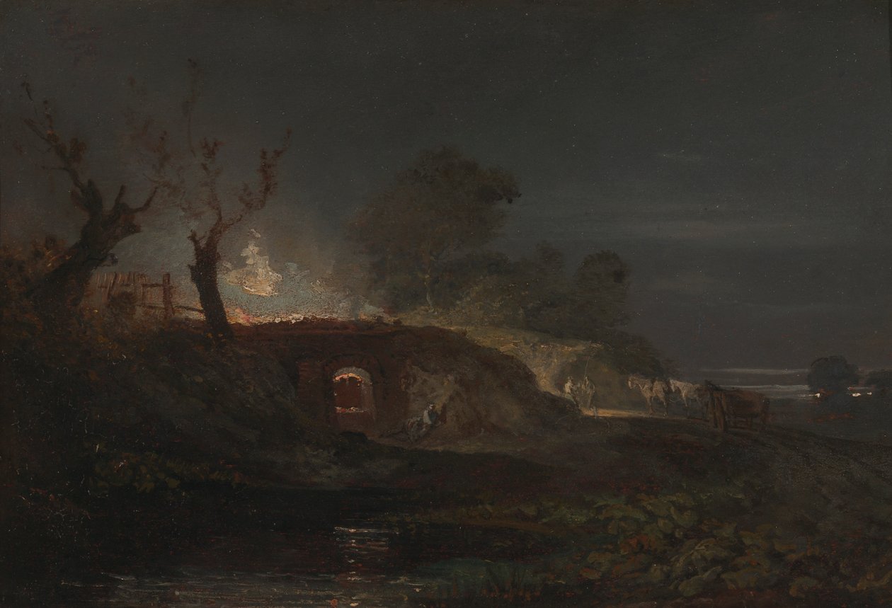 Wapiennik w Coalbrookdale autorstwa Joseph Mallord William Turner