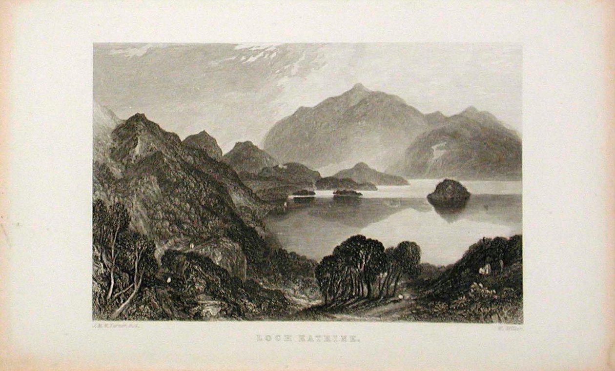 Loch Katrine autorstwa Joseph Mallord William Turner
