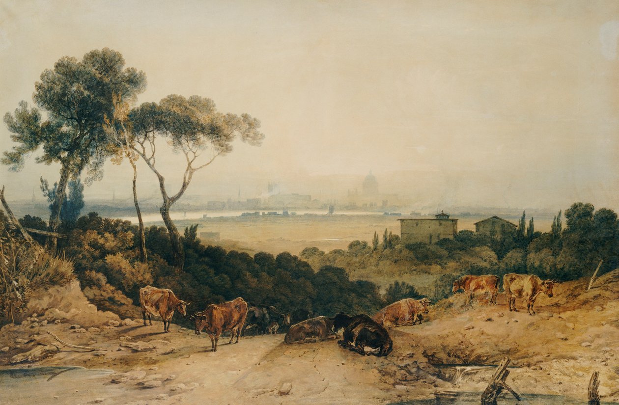 Londyn: jesienny poranek autorstwa Joseph Mallord William Turner