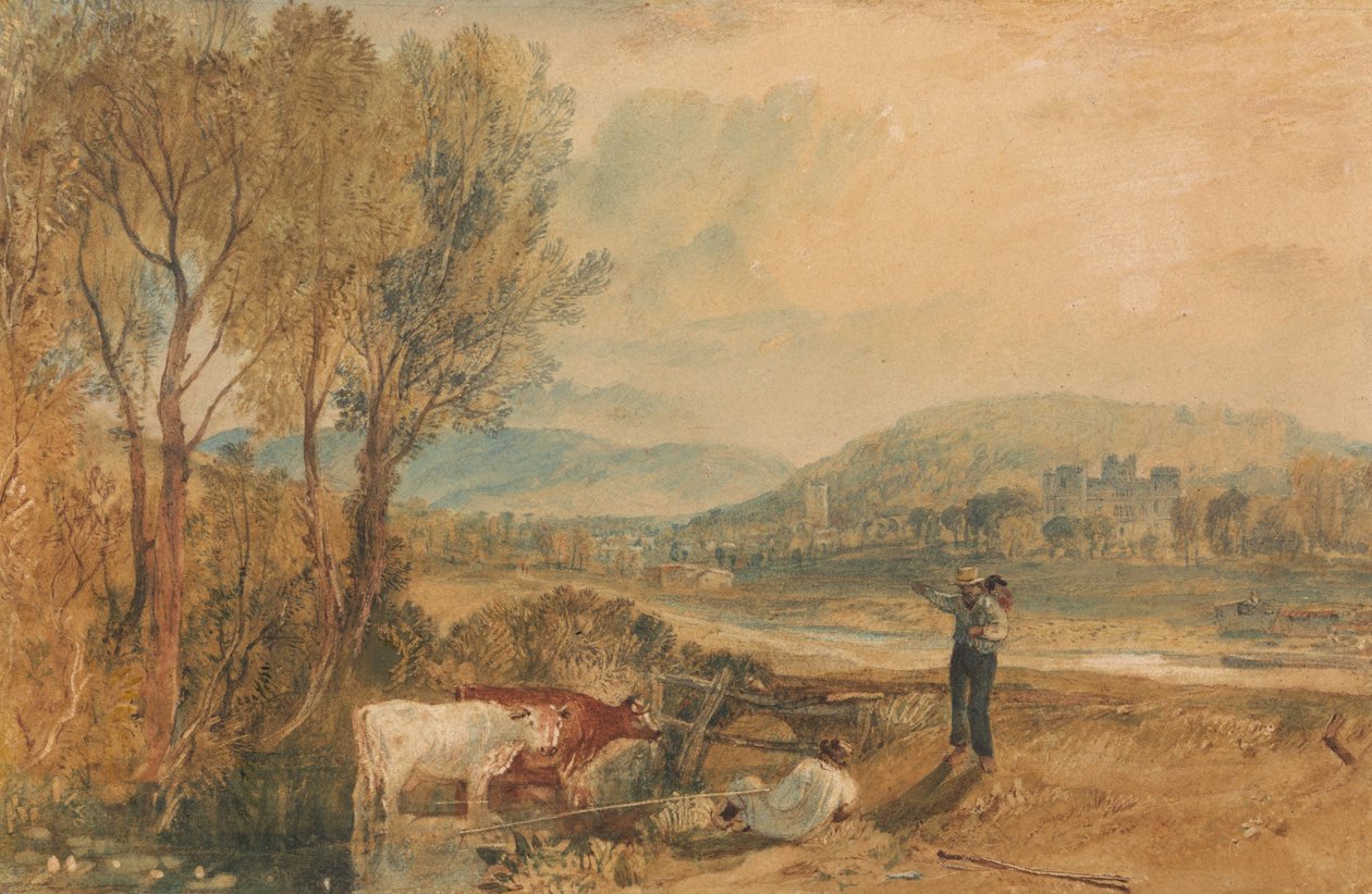 Zamek Lulworth, hrabstwo Dorset autorstwa Joseph Mallord William Turner