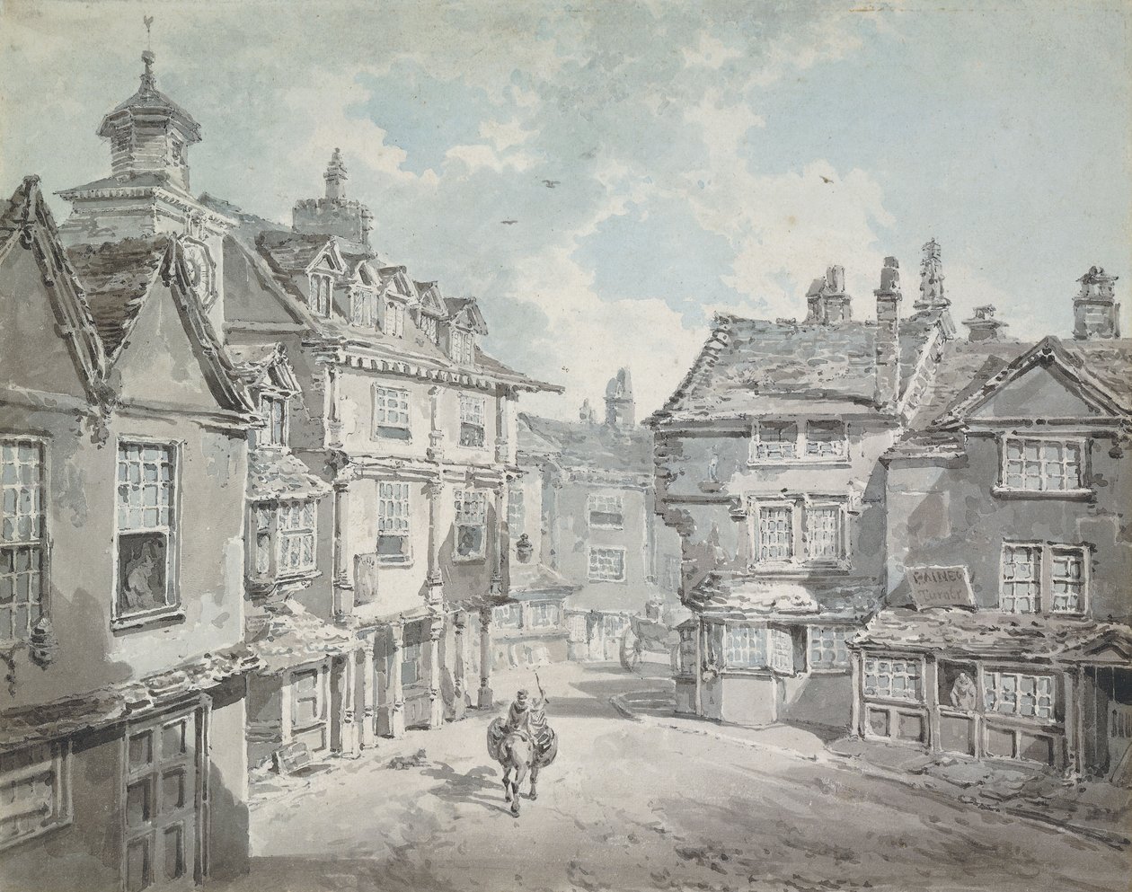 Market Street, Lichfield, autorstwa Joseph Mallord William Turner
