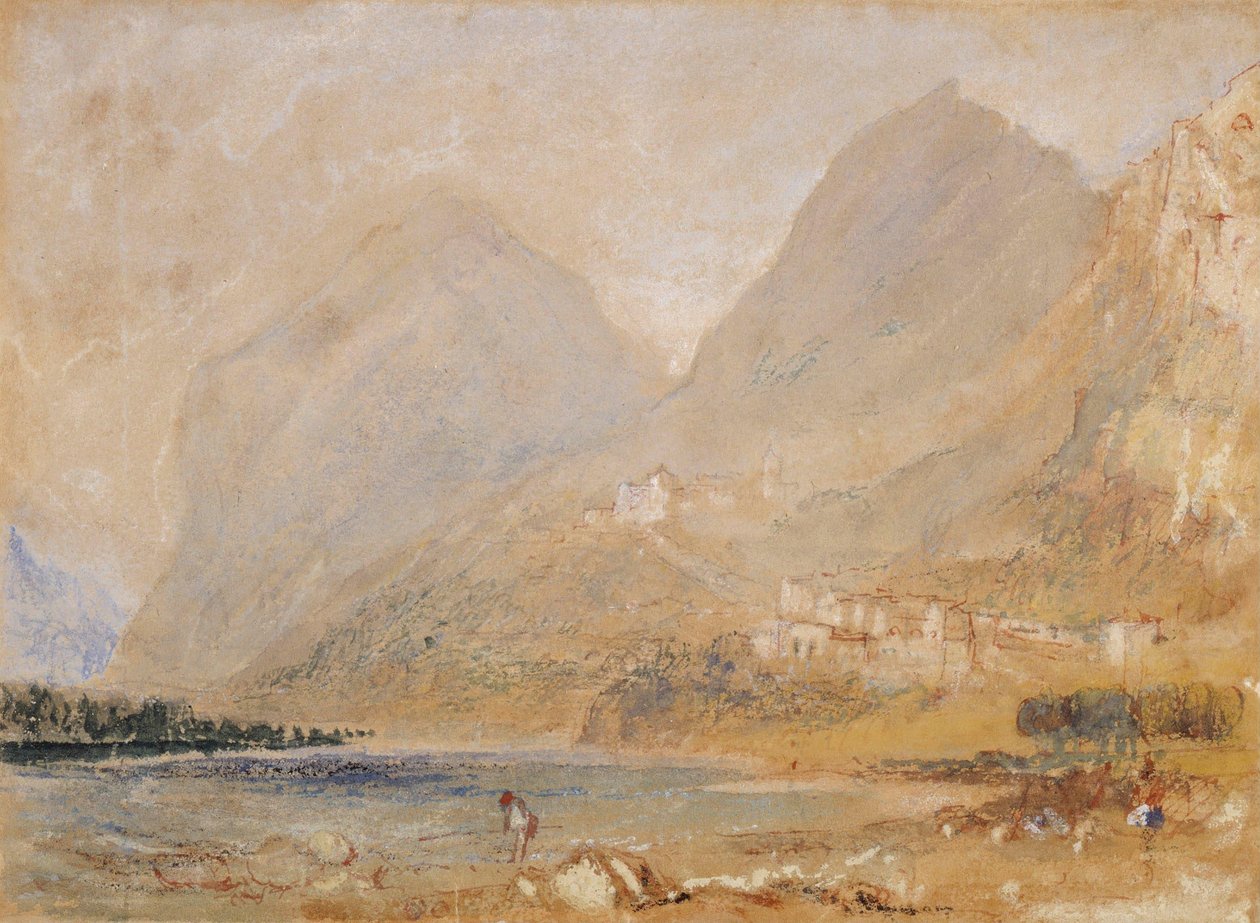 Martinswand, niedaleko Innsbrucka autorstwa Joseph Mallord William Turner