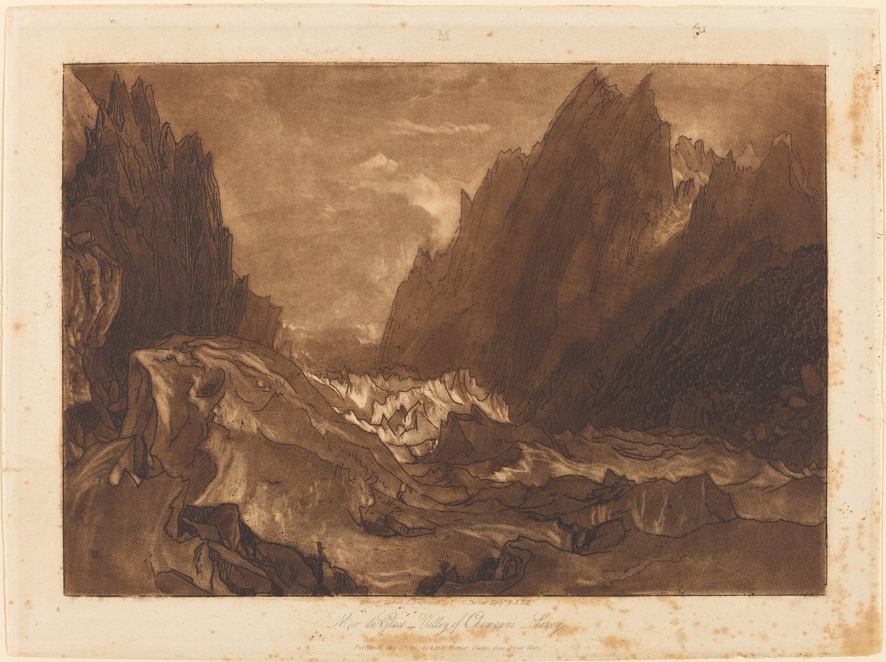 Lód morski autorstwa Joseph Mallord William Turner