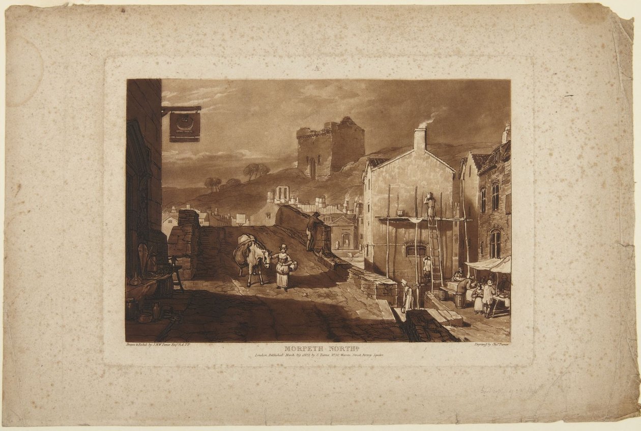 Morpeth North autorstwa Joseph Mallord William Turner