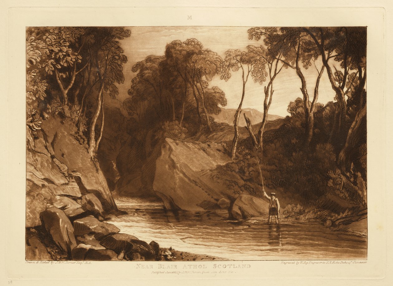 W pobliżu Blair Athol autorstwa Joseph Mallord William Turner