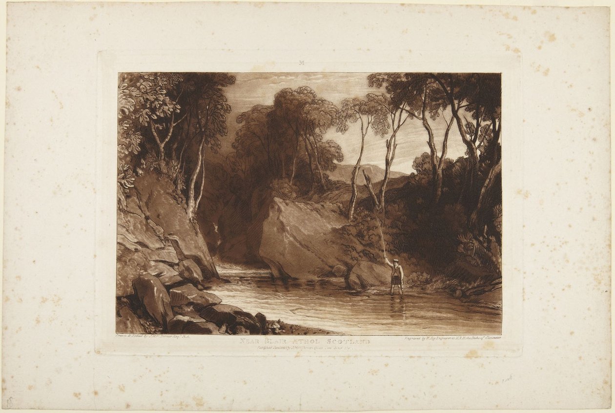 W pobliżu Blair Athol w Szkocji autorstwa Joseph Mallord William Turner
