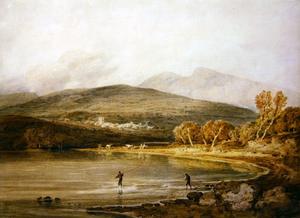 Północna Walia (akwarela na papierze) autorstwa Joseph Mallord William Turner