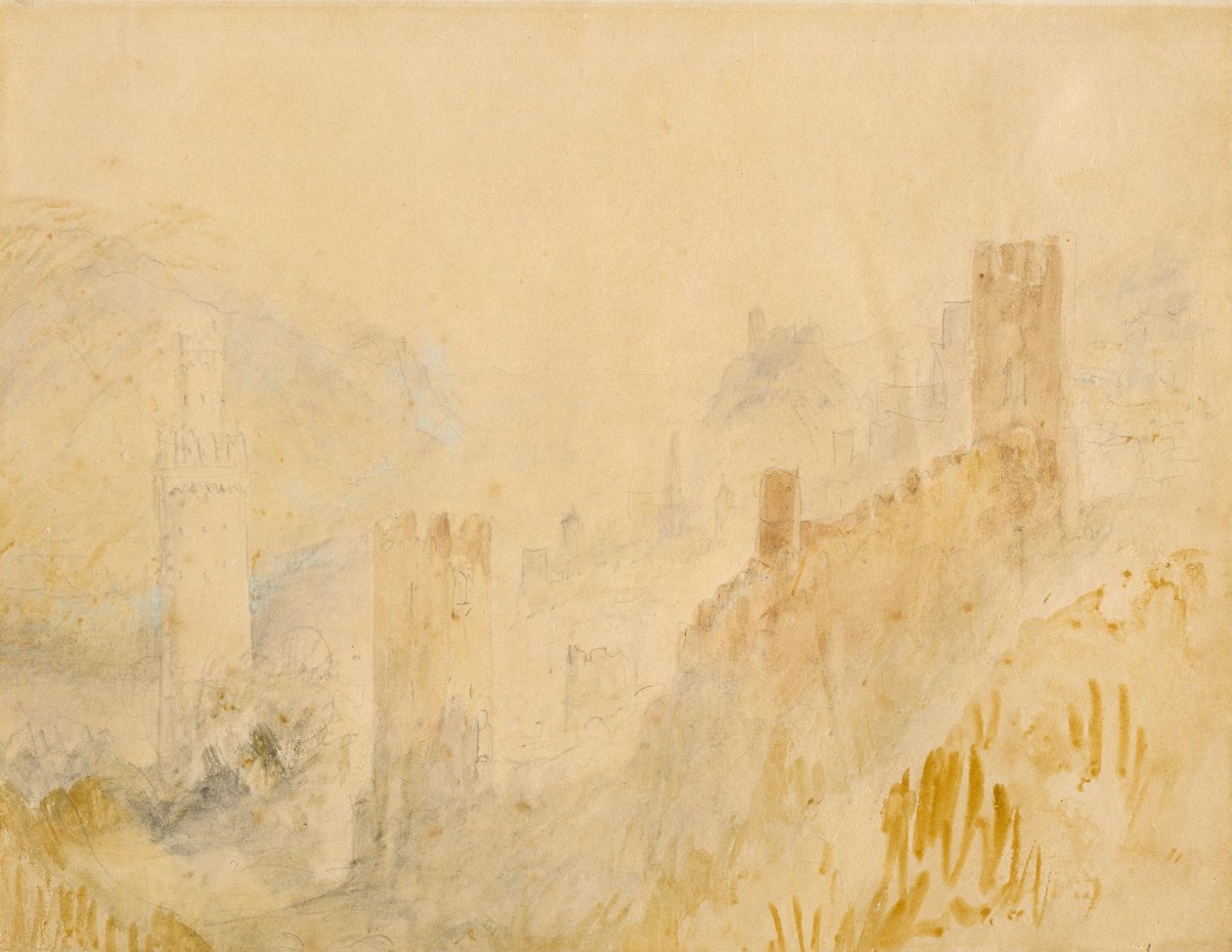 Oberwesel nad Renem autorstwa Joseph Mallord William Turner