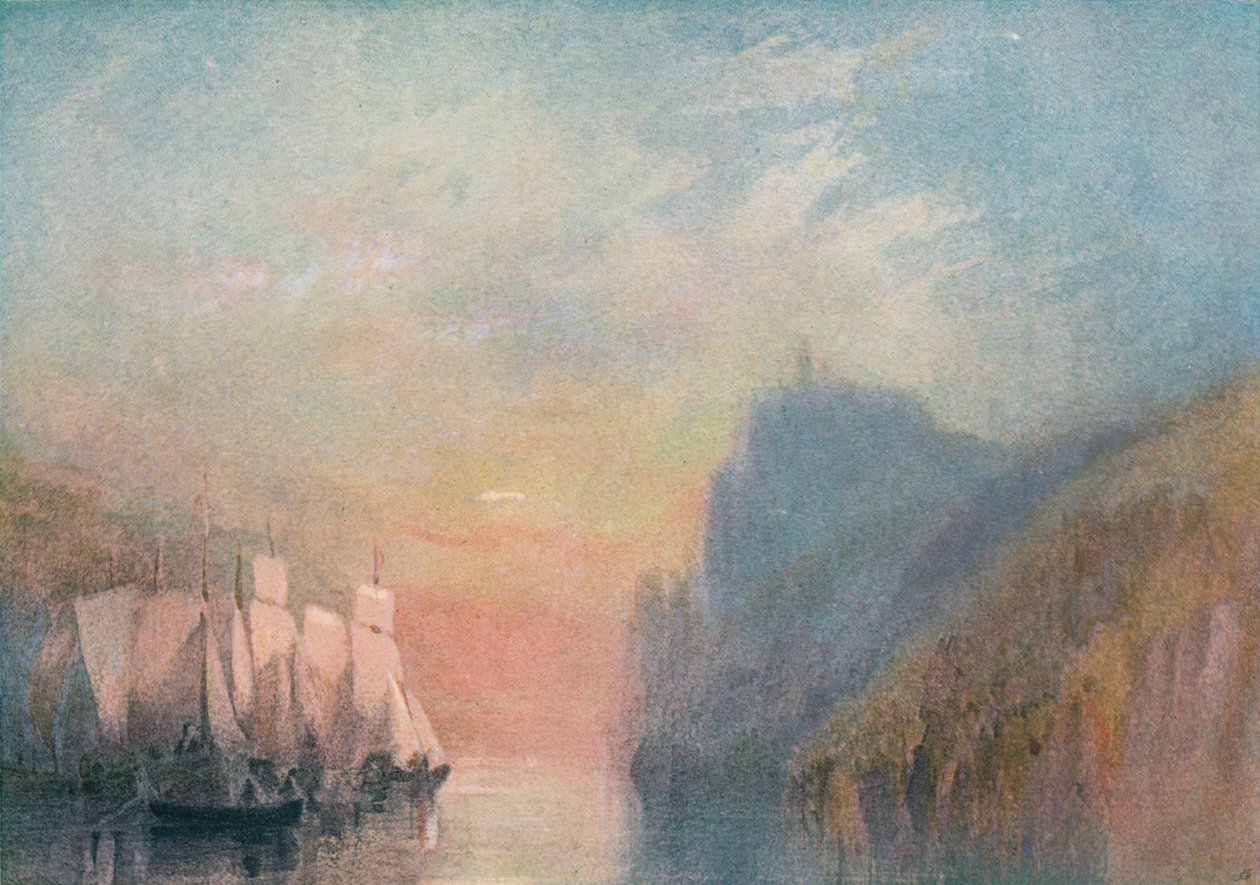 Nad Renem, ok. 1825 1904 r autorstwa Joseph Mallord William Turner