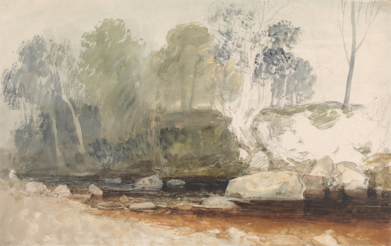 Nad Washburn (studium) autorstwa Joseph Mallord William Turner
