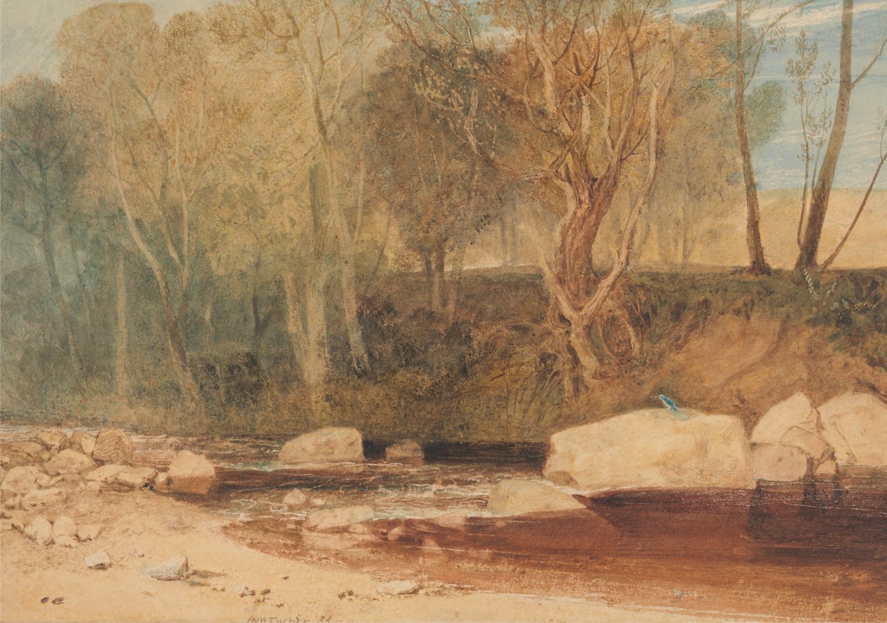 Na rzece Washburn autorstwa Joseph Mallord William Turner