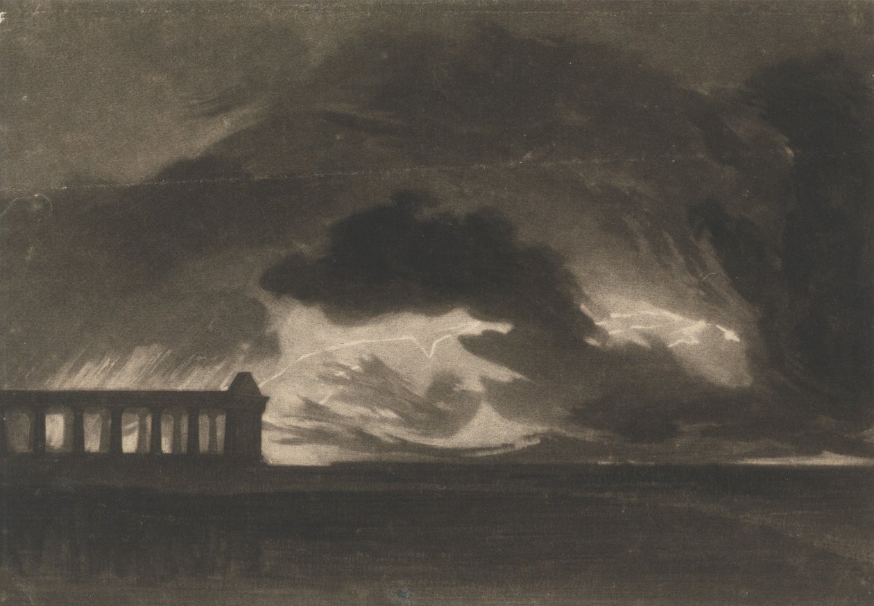 Paestum autorstwa Joseph Mallord William Turner