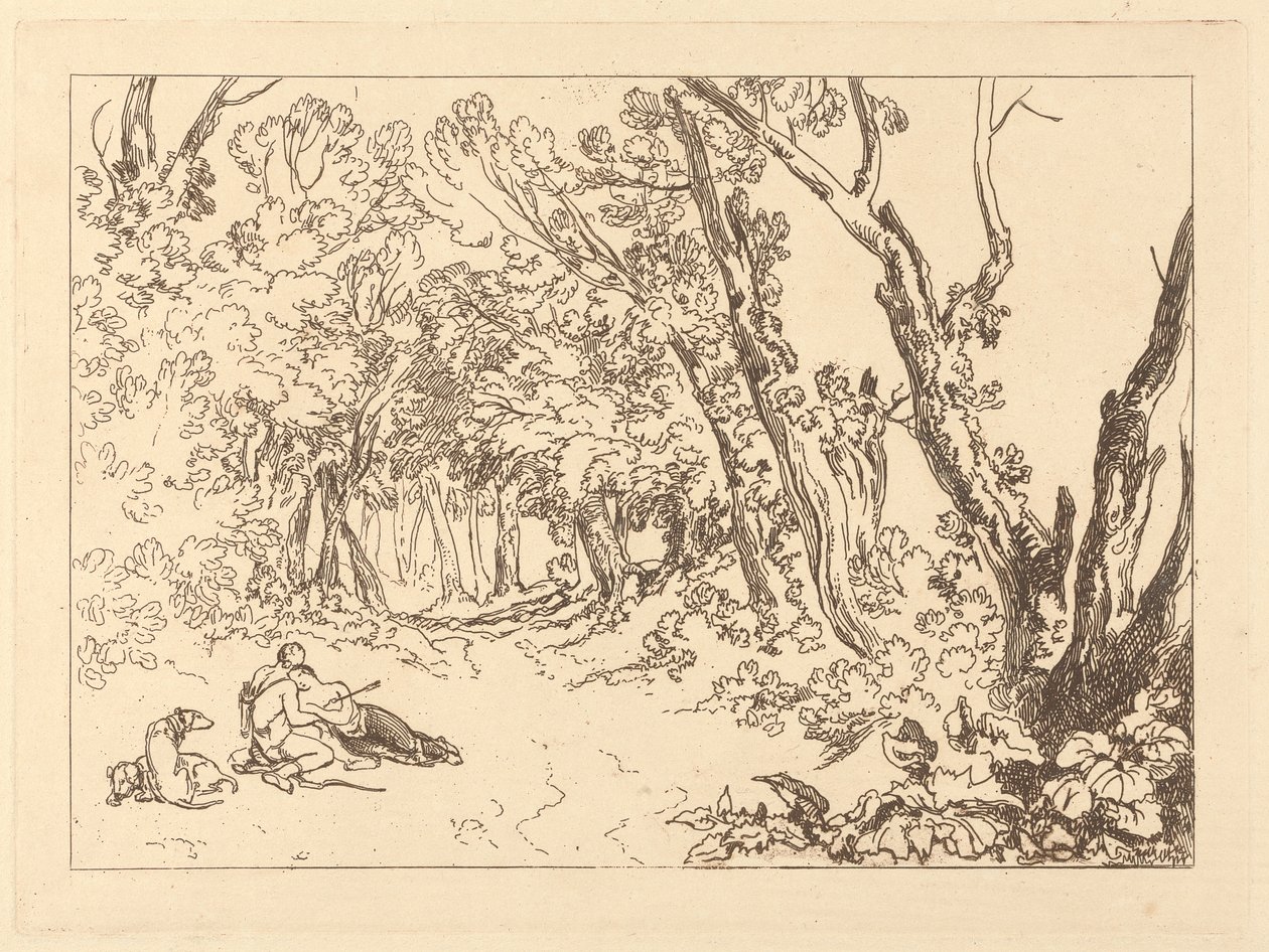 Prokrys i Cefal autorstwa Joseph Mallord William Turner