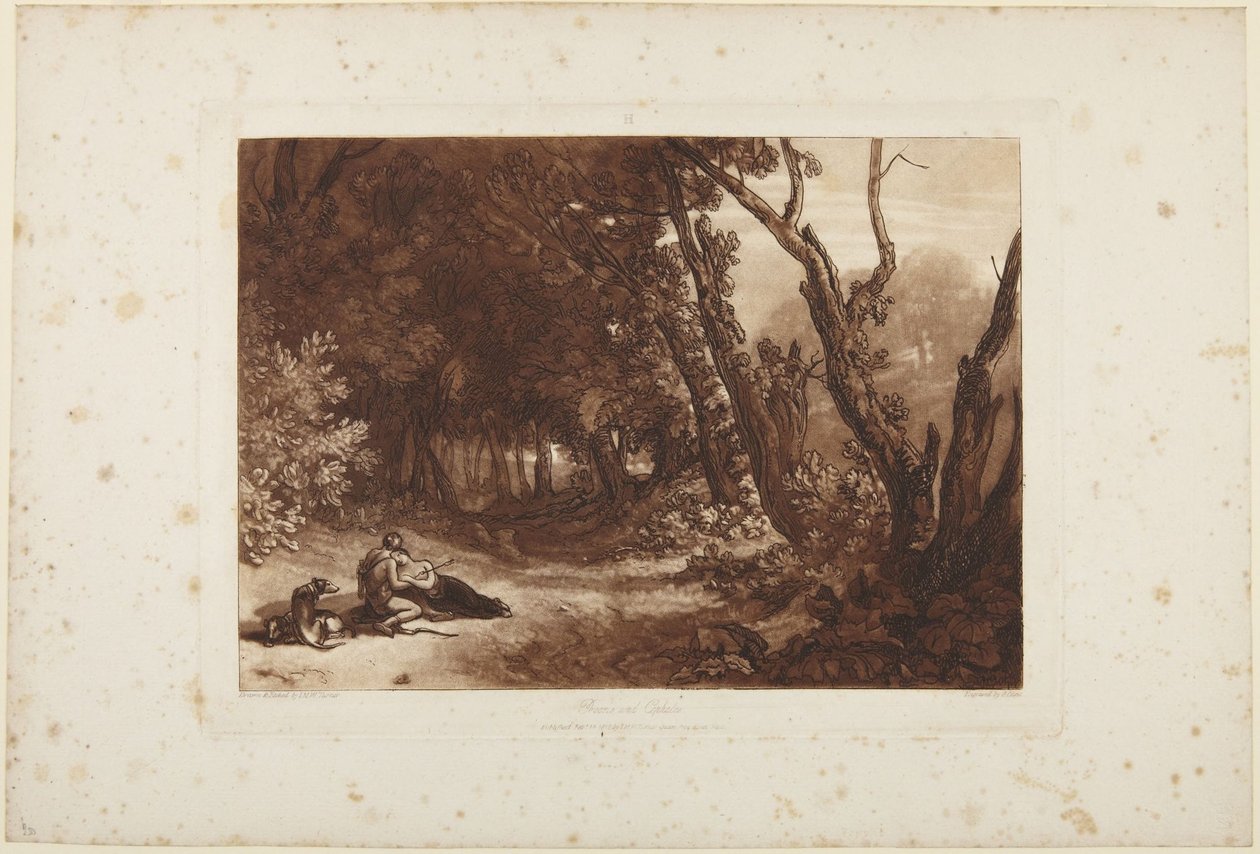 Prokrys i Kefalos autorstwa Joseph Mallord William Turner