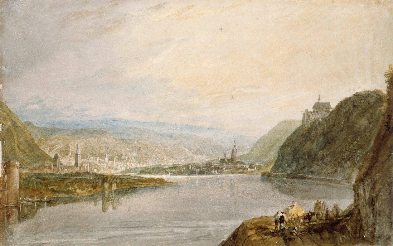 Remagen, Erpel i Linz autorstwa Joseph Mallord William Turner
