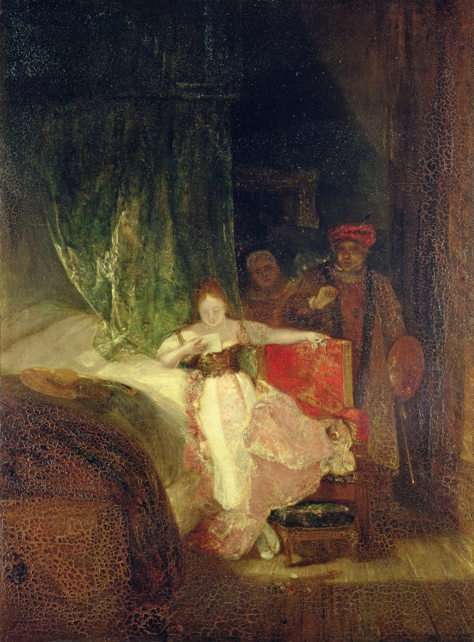 Córka Rembrandta, 1827 autorstwa Joseph Mallord William Turner
