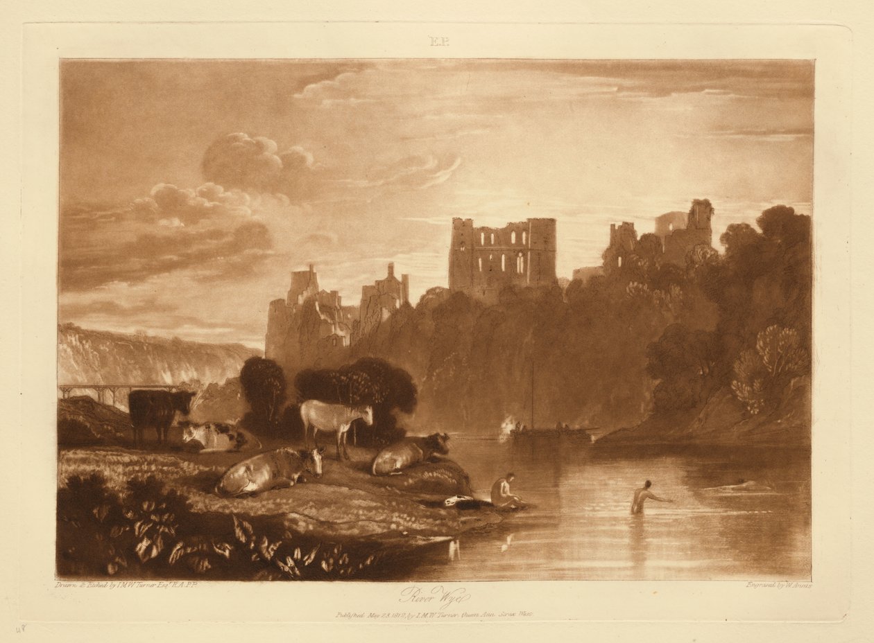 Rzeka Wye autorstwa Joseph Mallord William Turner