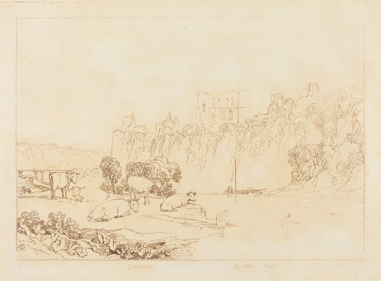 Rzeka Wye autorstwa Joseph Mallord William Turner