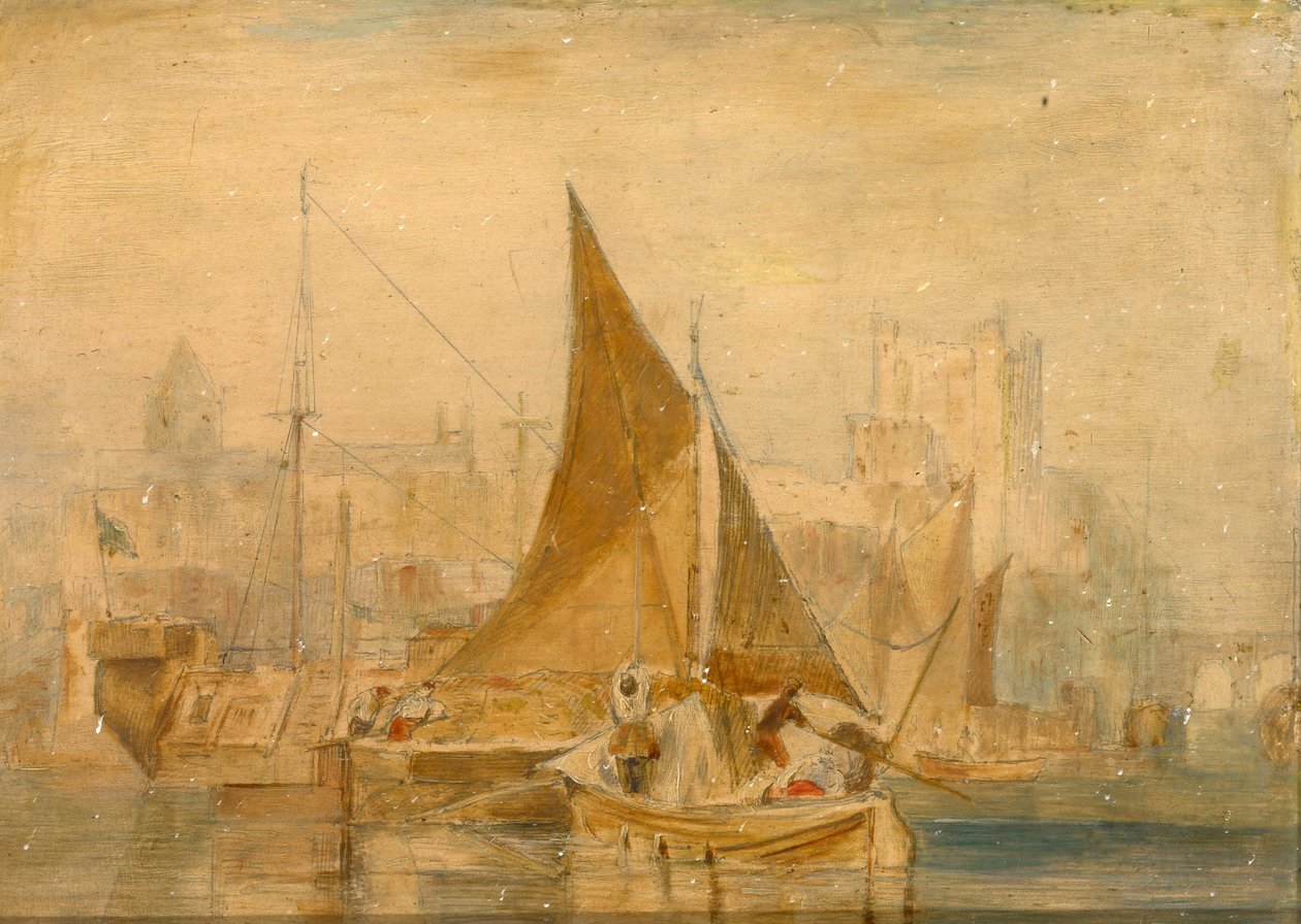 Rochester na Medway autorstwa Joseph Mallord William Turner