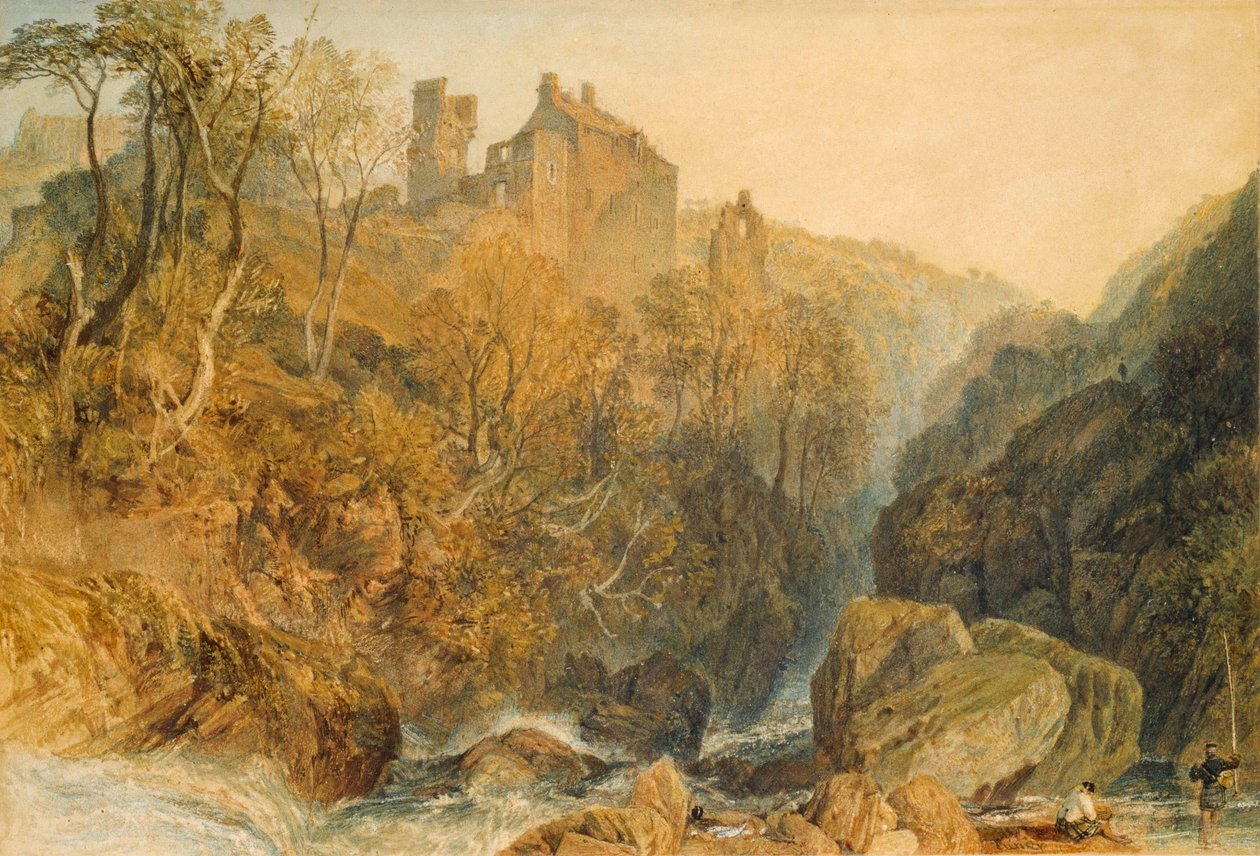 Zamek Rosslyn autorstwa Joseph Mallord William Turner