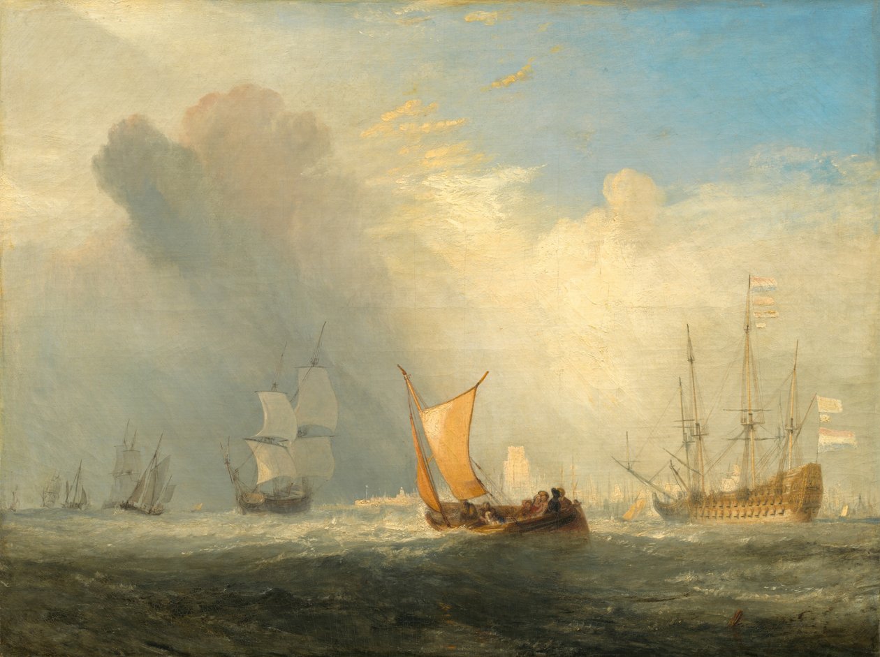Prom Rotterdam autorstwa Joseph Mallord William Turner