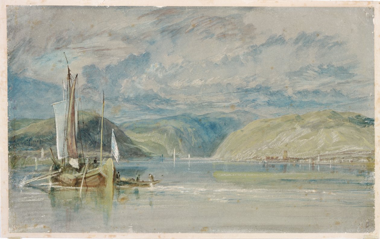 Rudesheim autorstwa Joseph Mallord William Turner