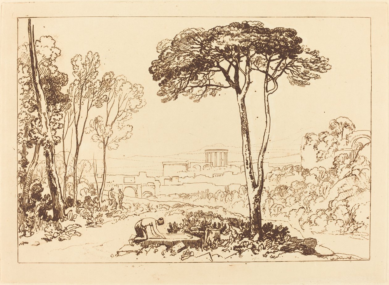 Scena w Kampanii autorstwa Joseph Mallord William Turner