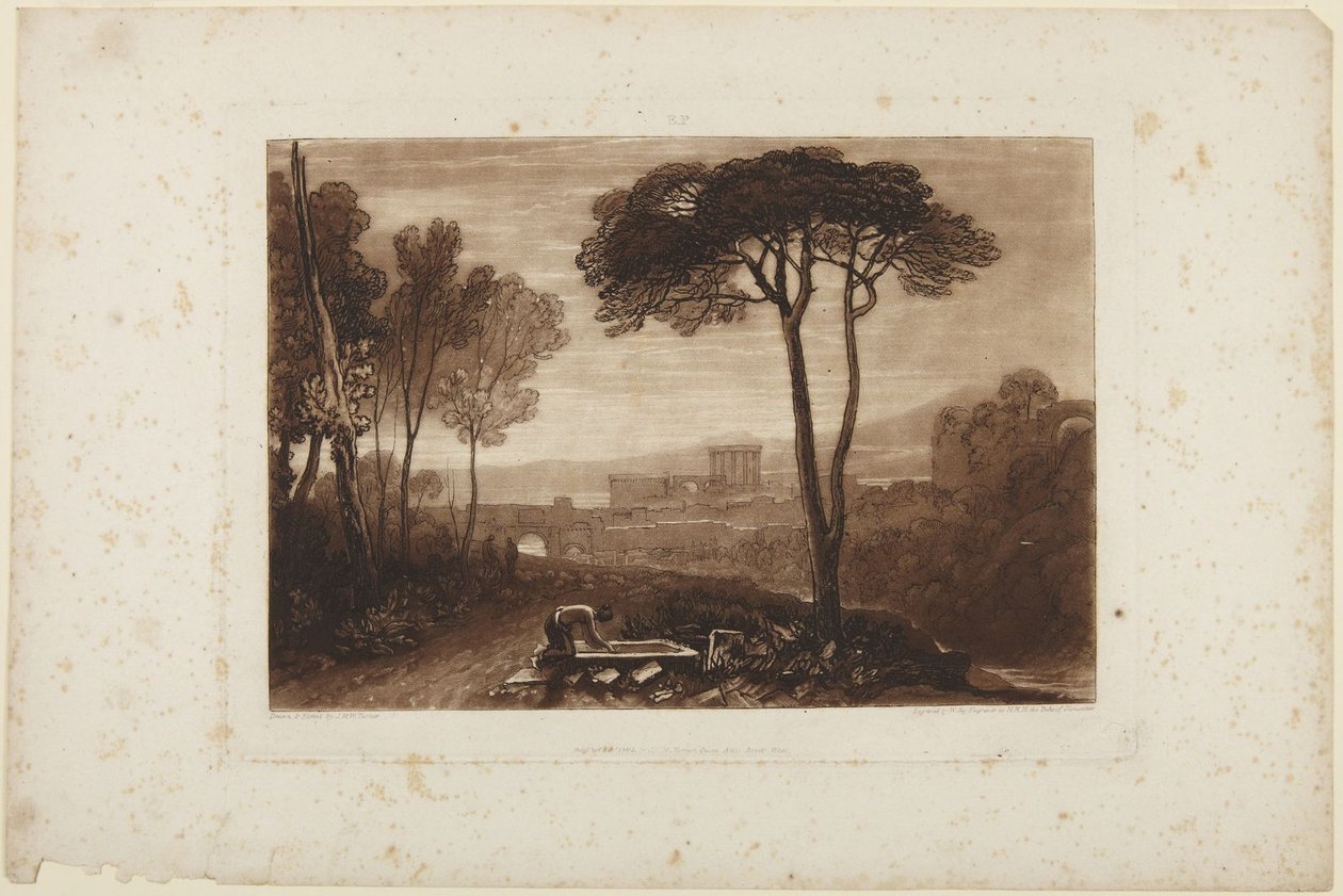 Sceny z Campanii autorstwa Joseph Mallord William Turner