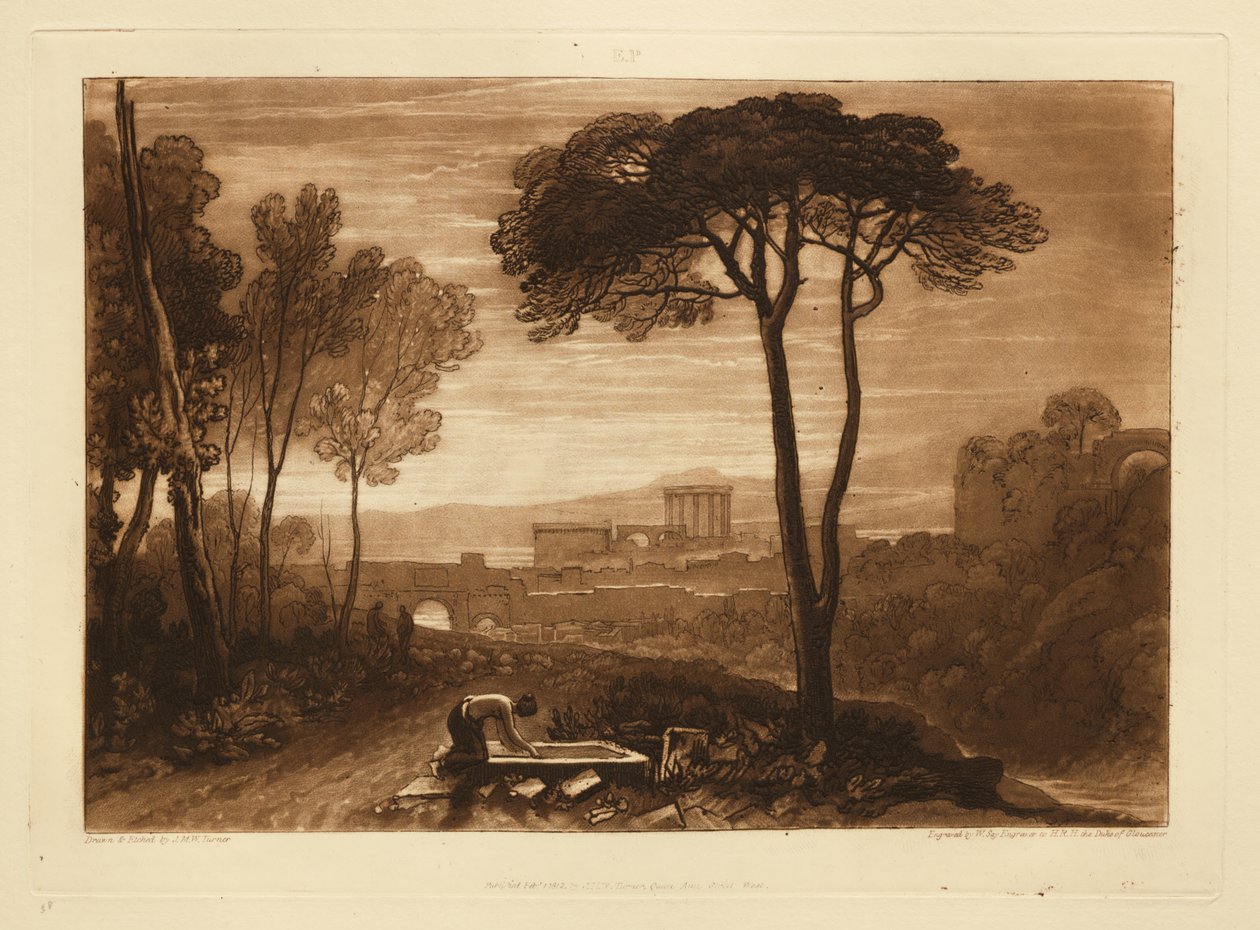 Sceny z Campanii autorstwa Joseph Mallord William Turner