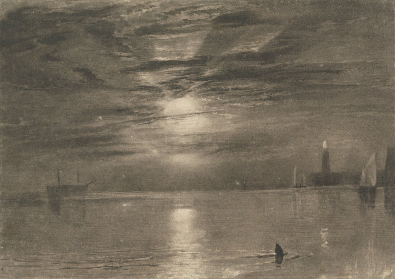 Latarnia morska w Shields autorstwa Joseph Mallord William Turner