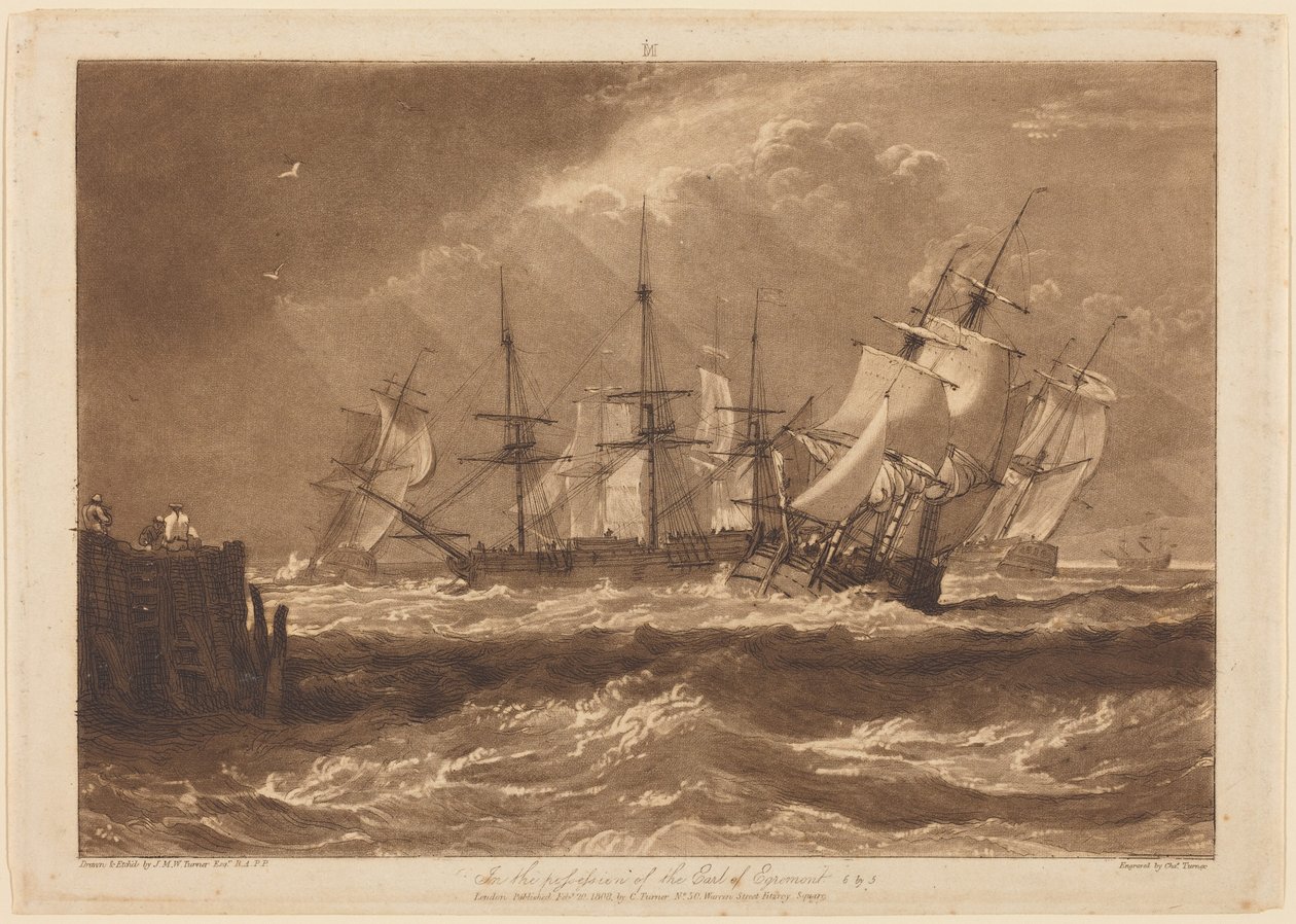 Wysyłka w mgnieniu oka autorstwa Joseph Mallord William Turner