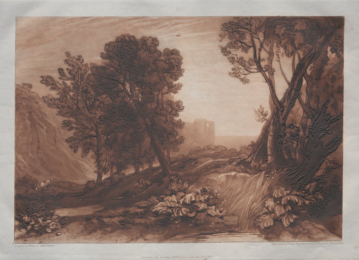 Samotność autorstwa Joseph Mallord William Turner