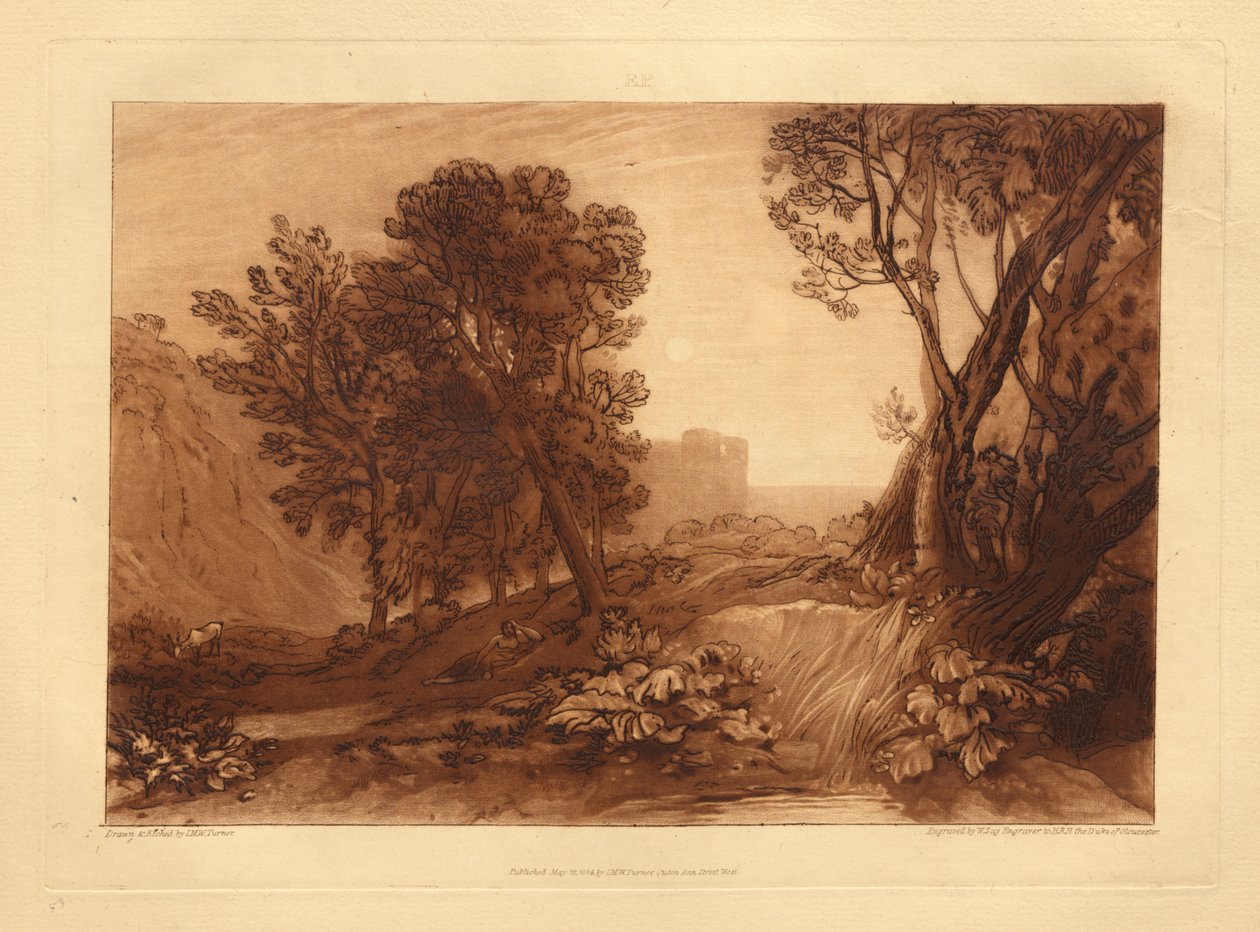 Samotność autorstwa Joseph Mallord William Turner