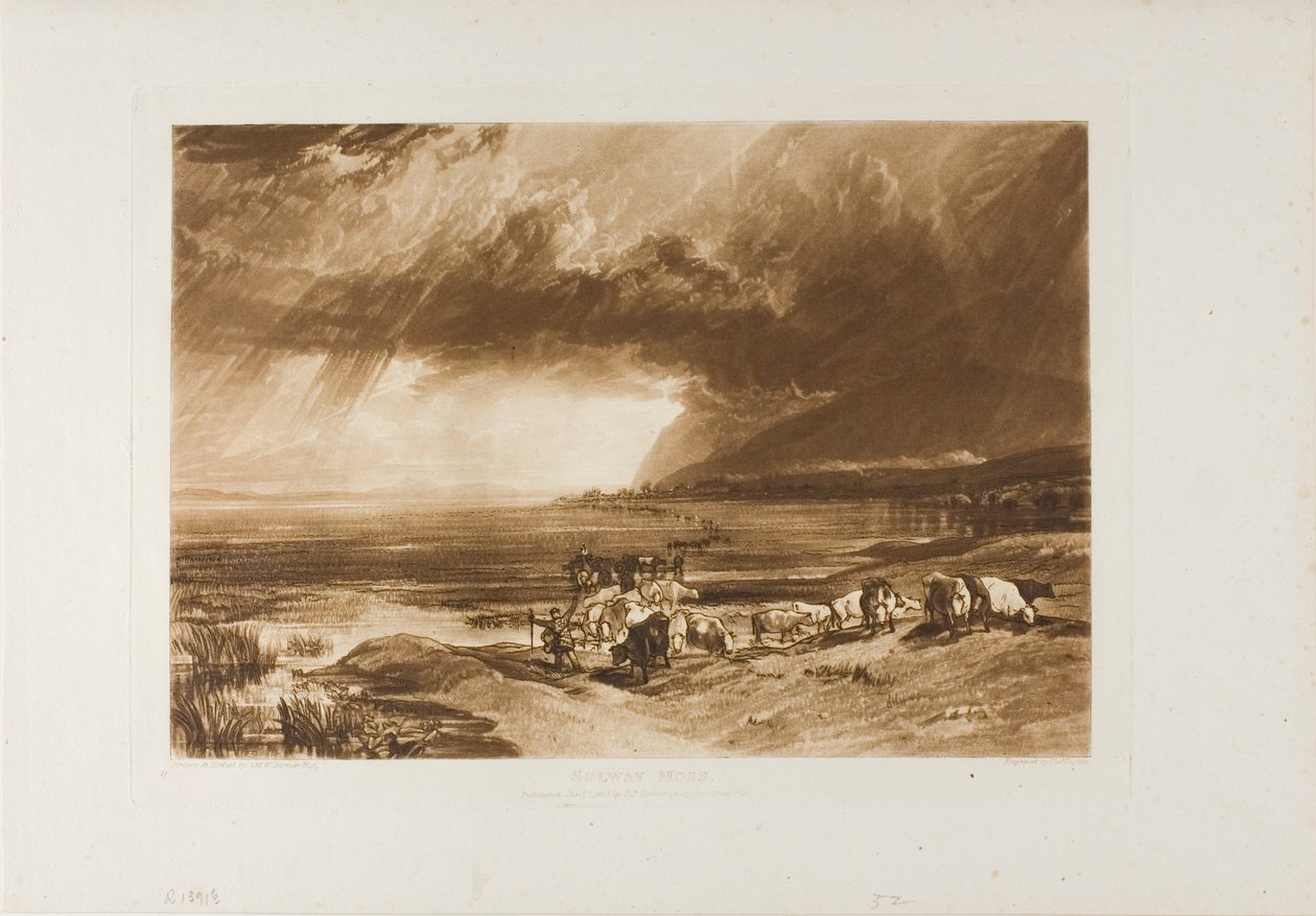 Solway Moss, płyta 52 z Liber Studiorum autorstwa Joseph Mallord William Turner