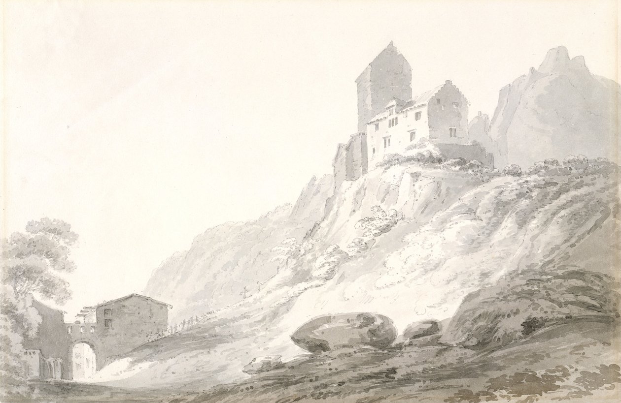Południowa Brama Sarganów autorstwa Joseph Mallord William Turner